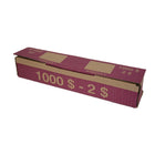 NSSCAN - Boîtes pour pièces de 2 dollars - paquet de 50-Emballage standard - 1000 $ canadien (20 rouleaux de pièces de 2 dollars)
