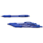 Paper Mate –  Stylo à bille Flexgrip Elite – rétractable – 1,4 mm – bleu – paquet de 4-Le système d’encre unique permet d’obtenir des couleurs extra lisses et vives