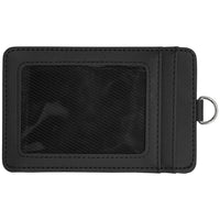 Staples - Porte-cartes d'identité - 4 emplacements - noir-Capable de stocker jusqu'à 4 cartes, badges et identifiants