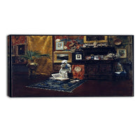 Designart – Toile imprimée de William Merritt « Studio Interior » (PT5014-40-20)-Impression