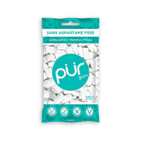 PUR - Gum Sachet de gomme à mâcher, thé des bois, 77 g-Thé des bois