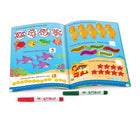 TREND enterprises Inc. - Livre d'activités à section effaçable, I Can Count 1-100, préscolaire : prématernelle, maternelle-Pages de 21.6 x 27.6 cm