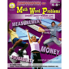 Livre numérique : Mark Twain - Jumpstarters for Math Word Problems, 404059-EB, 4e à 8e année-Vous recevrez deux courriels : le premier confirmant la totalité de votre commande et le second comportant un lien de téléchargement. Vous pourrez utiliser le lien de téléchargement immédiatement ou plus tard, comme vous le voulez.