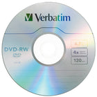 Verbatim – DVD-RW vierges 4x, capacité de 4,7 Go, surface estampillée, carrousel, 30/paquet (95179)-Capacité de stockage de 4,7 Go