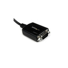 StarTech  Câble adaptateur professionnel USB vers un port série avec mémorisation des paramètres du port de communication-Installation facile prête à l’emploi avec dispositif d’alimentation USB, ne nécessite pas de prise d’alimentation