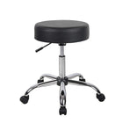 Nicer Furniture - tabouret de salon médical caressoft sans dossier - noir-Rembourré en polyéthylène beige durable pour un nettoyage facile et une utilisation prolongée  