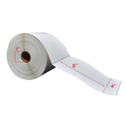 Premium Tape - 4 x 8 po (102 mm x 152 mm) Étiquettes Thermiques Directes - Noyau de 1 po (25 mm) - Paquet de 12-Blanc