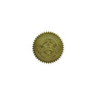 Geographics - Arabesque Burgundy Certificate Kit - Feuille d'or - Paquet de 18-Certificat:  8,5 x 11 po, Sceaux: 1.75" D, Couvertures: 9.75" x 12.5"