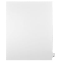 Mark Maker – Onglets séparateurs juridiques blancs, 1/25 onglets, format lettre, sans trous, numéro 99, 25/paquet-Onglets séparateurs blancs, 1/25 onglets