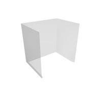 Artsoft écran de protection contre l'éternuement de bureau d'école - 20" x 13.5" x 22.5"-Matériel: 040 PETG