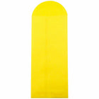 JAM Paper #12 Policy Commerciales Enveloppes Colourées - 4,75" x 11" - Jaune recyclé - Paquet de 25-Quantité : 25 par paquet
