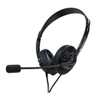 Spracht - ZuM Casque binaural stéréo 3,5/2,5 mm-Puissants haut-parleurs de 40 mm à large bande renforçant les basses