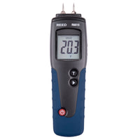 REED R6015-NIST Humidimètre pour bois-Affichage ACL double indiquant température et humidité, taux d'échantillonnage élevé de 2.5 fois/sec. Ce produit comprend un certificat ISO avec toutes les données et les incertitudes.