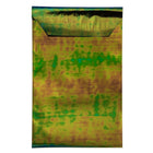 JAM Paper Enveloppe ouverte au bout avec revêtement intérieur et rabat droit, 5 1/4 x 8 po, vert, 25/paquet-Matériel : aluminium