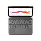 Étui clavier Logitech Folio Touch pour iPad Air 11" (M3/M2) et iPad Air (4e et 5e génération) - Graphite-Faites tout avec Combo Touch : quatre modes d'utilisation polyvalents vous permettent de taper, dessiner, visualiser et lire sans jamais avoir à retirer votre iPad Air de l'étui