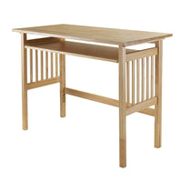 Winsome - Bureau d'ordinateur avec plateau pour clavier, pliant, naturel-Parfait pour les espaces restreints; se plie lorsque vous n'en avez pas besoin.