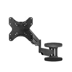 Fellowes - Bras pour moniteur à fixation murale, jusqu'à 44 po / 66 lb-En acier