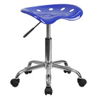 Flash Furniture – Tabouret tracteur éclatant de 25,75 po, bleu nautique (LF214ANTCLBLUE)-Finition à bleu nautique