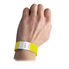 DuPont - Bracelets de securite C-Line Tyvek - Jaune - Paquet de 200 (CLI89106-2)-Jaune; 100 par paquet, vendu en 2 paquets, 200 bracelets au total