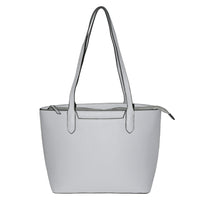 Nicci - Grand sac fourre-tout avec poche fendue - Gris-Sac à main