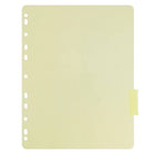 JAM Paper – Intercalaires, 5 onglets (375032921)-Léger et lisse