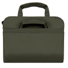 Estarer Sac Ordinateur Portable 13.3 po Homme Toile Vintage Sacoche pc Bureau Mallette Messenger Bandoulière Laptop, Forêt Verte-Le compartiment pour ordinateur portable peut contenir jusqu'à 13,3 pouces