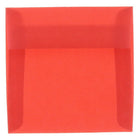 JAM Paper Enveloppes translucides, 6,5 x 6,5 po, rouge primaire, 250/paquet-Enveloppes en papier translucide rouge primaire