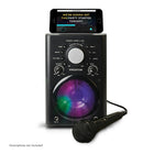 Singsation Classic Bluetooth Karaoke Machine - noir-Fonctionne avec toutes les applications de karaoké ou se couple à votre smartphone ou tablette