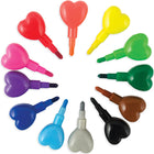 Crayons empilables cœur à cœur OOLY-12 crayons en un