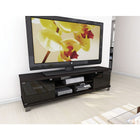 Sonax – Support très large de 70,75 po pour téléviseur et composants, de la collection Holland, noir Ravenwood-Peut accepter un téléviseur jusqu'à 80 po