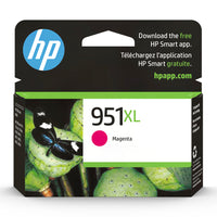HP 951XL Cartouche d’encre magenta à rendement élevé d’origine (CN047AN)-Couleurs: Magenta