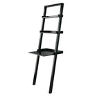 Winsome – Bureau incliné Bellamy avec 2 tablettes, noir (29323)-Idéal pour les pièces de petite taille et les espaces restreints