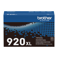 Brother - authentique TN920XL Cartouche de toner à haut rendement-Faites confiance aux cartouches de toner TN920XL authentiques de Brother pour obtenir des impressions laser de qualité supérieure et un rendement fiable jusqu’à 6 000 pages