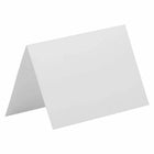 JAM Paper - Cartes pliantes vierges, format A7, 5 po x 6 po - 5/8 po, blanches, paquet de 25-Couleur : cartes pliables vierges blanches.