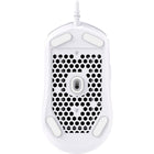 HP - Souris de jeu optique filaire légère HyperX Pulsefire Haste 2 avec éclairage RVB - Blanc-Réduisez la résistance du câble avec le câble HyperFlex 2