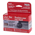 Get it Movin' - roulettes de tapis de chaise de remplacement - paquet de 2-paquet de 2