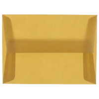 JAM Paper Enveloppes translucides A10, brun terre, 250/paquet-Enveloppe translucide brun terre