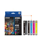 Epson - T410 Cartouche d'encre - Capacités mixtes -  Emballage mixte – Noir et couleurs-Photos brillantes autant sur papier ordinaire que sur papier glacé