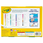 Marqueurs de lignes fines lavables Crayola, paquet de 40-Color Max est une variété d'innovations pour revigorer les produits Crayola classiques avec les couleurs de la plus haute qualité disponibles aujourd'hui