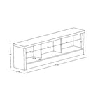 Prepac – Banc de rangement Calla, blanc-Dimensions : 61,5 larg. x 18 haut. x 11,75 prof. (po)