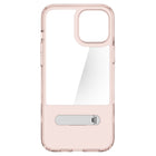 Spigen Slim Armor Essential S pour iPhone 12 Pro Max -Cristal Rose-Les coins renforcés avec la technologie Air Cushion absorbent les chocs.