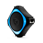Ecoxgear - EcoEdge Pro IP67 - Haut-parleur Bluetooth imperméable noir-Lumières DEL pour la fête avec 20 modes et synchronisation musicale; plus de 20 heures de jeu