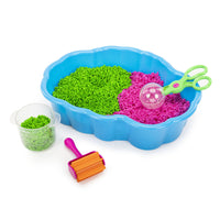 Educational Insights - Playfoam® Pluffle™ Sensoriel Station-La station sensorielle tout-en-un comprend un Pluffle Playfoam doux et moelleux et tous les outils tactiles dont les enfants d'âge préscolaire ont besoin pour jouer et développer la motricité fine.