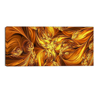 Designart – Impression sur toile, échange d’or fondu, art abstrait (PT3093-32-16)-Impression