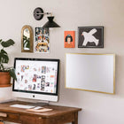 CTG Brands – Tableau blanc, 17 po x 23 po, blanc, paq./6-Mesure: le petit tableau blanc effaçable à sec mesure 59,7cm L x 44,5cm H (23,5" L x 17,5" H) sans le cadre