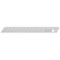 Lames de précision cassables AB 9 mm d’OLFA – Argent – Paquet de 50-lame argentée de 9 mm pour une coupe de précision