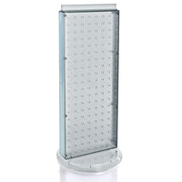 Azar Displays – Présentoir de comptoir à panneaux perforés 2 côtés, non rotatif, 20 x 8 po, transparent translucide (700509-CLR)-Un excellent moyen d’exposer un produit phare aux yeux de la clientèle