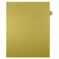 Mark Maker – Onglets séparateurs juridiques beiges, 1/25 onglets, format lettre, sans trous, numéro 55, 25/paquet-Onglets séparateurs beiges, 1/25 onglets