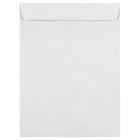 JAM Paper - Enveloppes ouvertes pour catalogue avec fermeture autocollante - 9" x 12" - Blanc - Paquet de 25-Couleur blanche