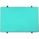 Verre Trempé Vistex Glacier 30 X 40 po Tableau blanc, sarcelle clair-Le tableau magnétique à effacement sec double usage en verre trempé avec une surface d'écriture durable ne tache pas et ne laisse aucune trace dans des conditions normales d'utilisation. Aimant de forte puissance requis.